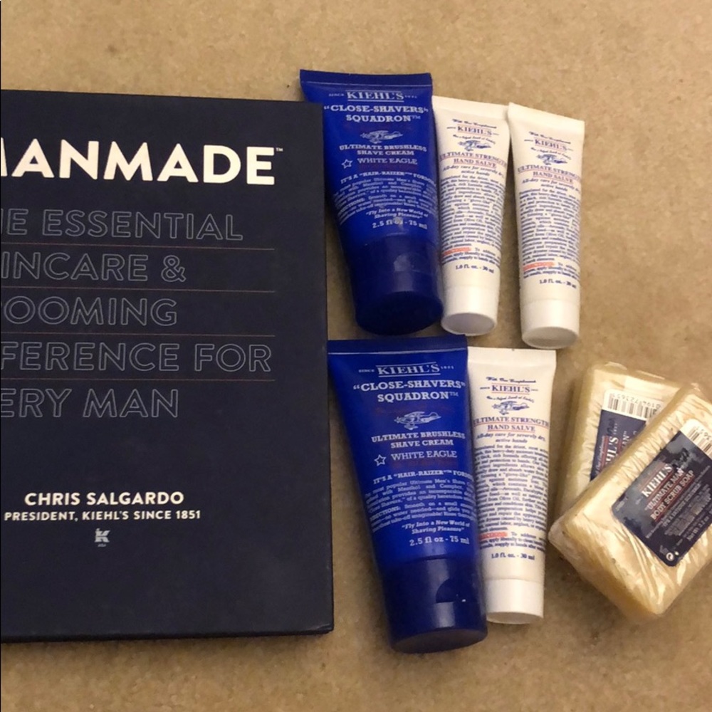 Kiehl’s grooming package all new